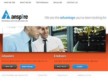 Tablet Screenshot of anspire.com